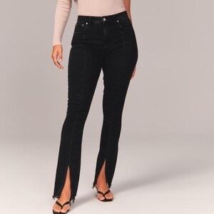 Abercrombie & Fitch High Rise Black Jeans